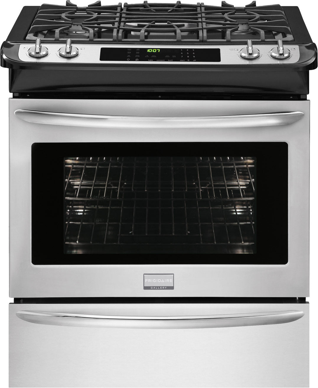 Frigidaire Gallery - 4.6 cu. ft Dual Fuel Range in Stainless - CGDS3065PF
