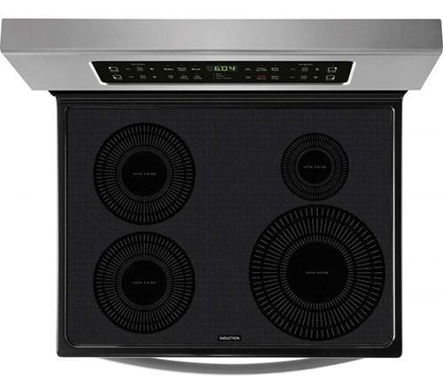 Frigidaire Gallery - 5.7 cu. ft Rear Control Induction Range in Stainless Steel - CGIF3036TF