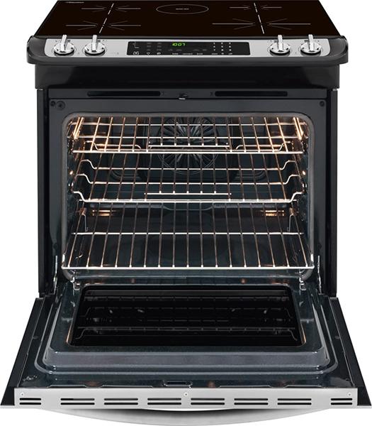 Frigidaire Gallery - 4.7 cu. ft Slide-In Induction Range in Stainless Steel - CGIS3065PF