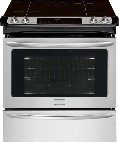 Frigidaire Gallery - 4.7 cu. ft Slide-In Induction Range in Stainless Steel - CGIS3065PF