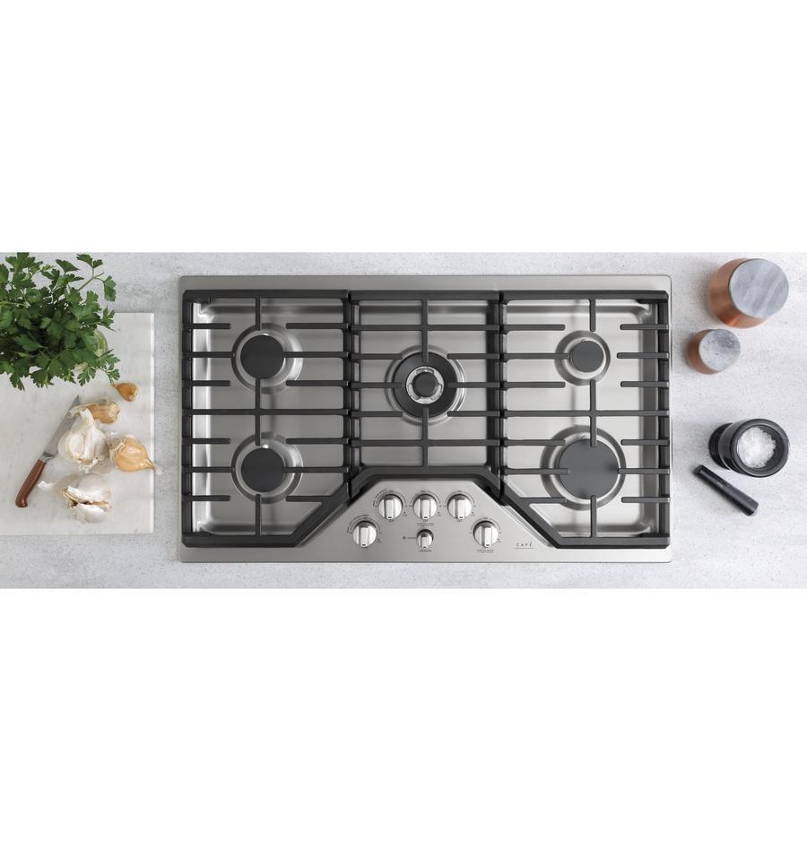 Café - 36 inch wide Gas Cooktop in Stainless - CGP95362MS1