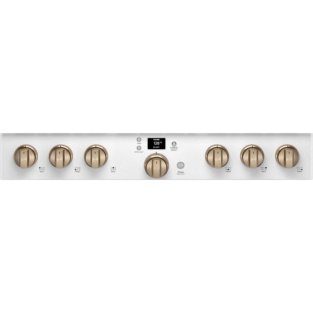 Café - 6.2 cu. ft Gas Range in White - CGY366P4TW2