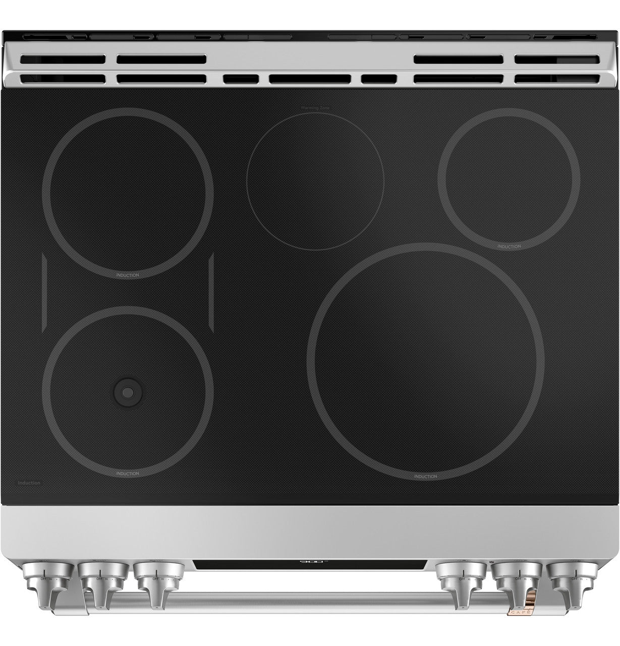 Café - 29 Inch 5.7 cu. ft Electric Range in Stainless - CHS90XP2MS1