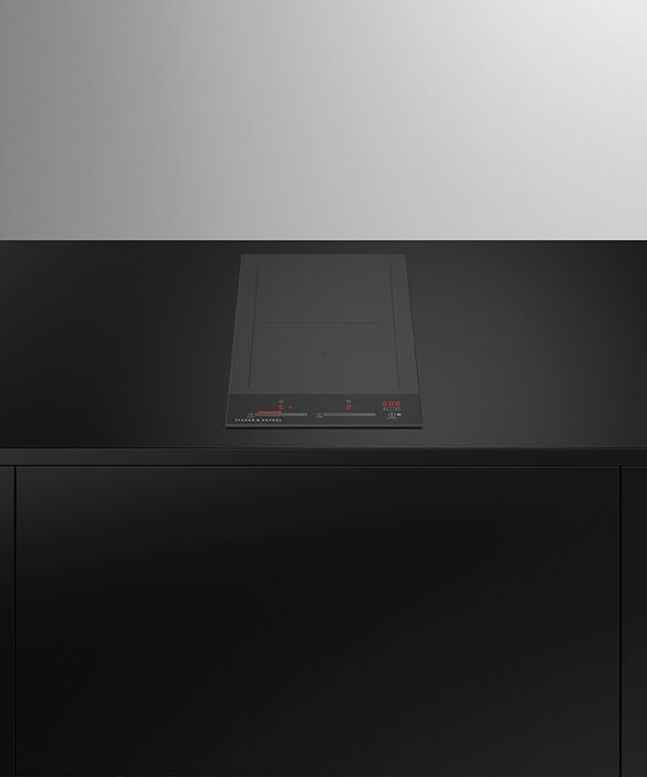 Fisher Paykel - 11.8125 inch wide Induction Cooktop in Black - CI122DTB4