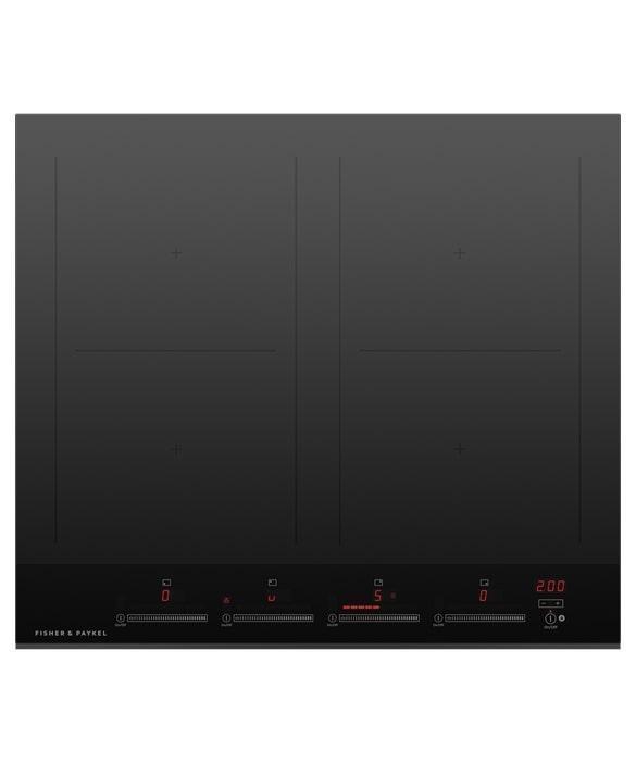 Fisher Paykel - 23.625 inch wide Induction Cooktop in Black - CI244DTB4
