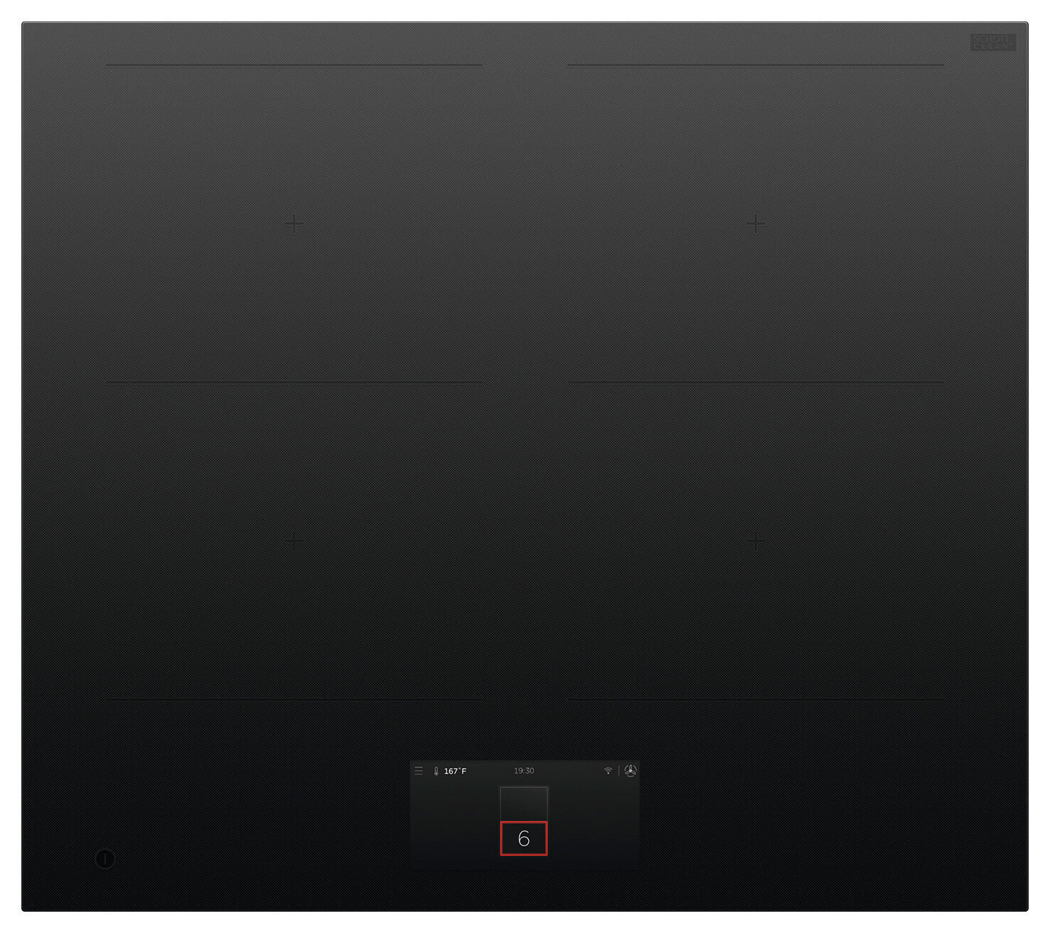 Fisher & Paykel - 24 Inch Induction Cooktop in Black - CI244DTTB1