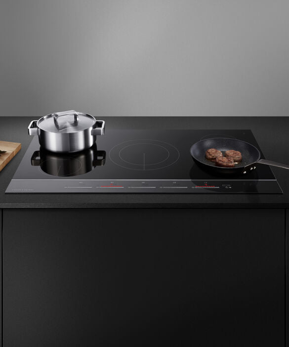 Fisher Paykel - 35.4375 inch wide Induction Cooktop in Black - CI365DTB2