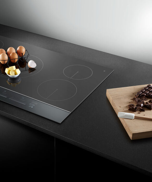 Fisher Paykel - 35.4375 inch wide Induction Cooktop in Black - CI365DTB2 N