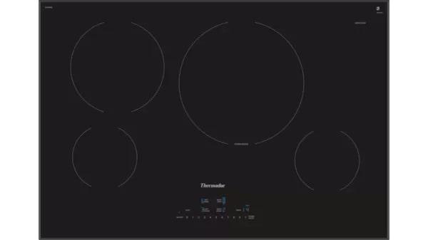 Thermador - 31 inch wide Induction Cooktop in Black - CIT304TB