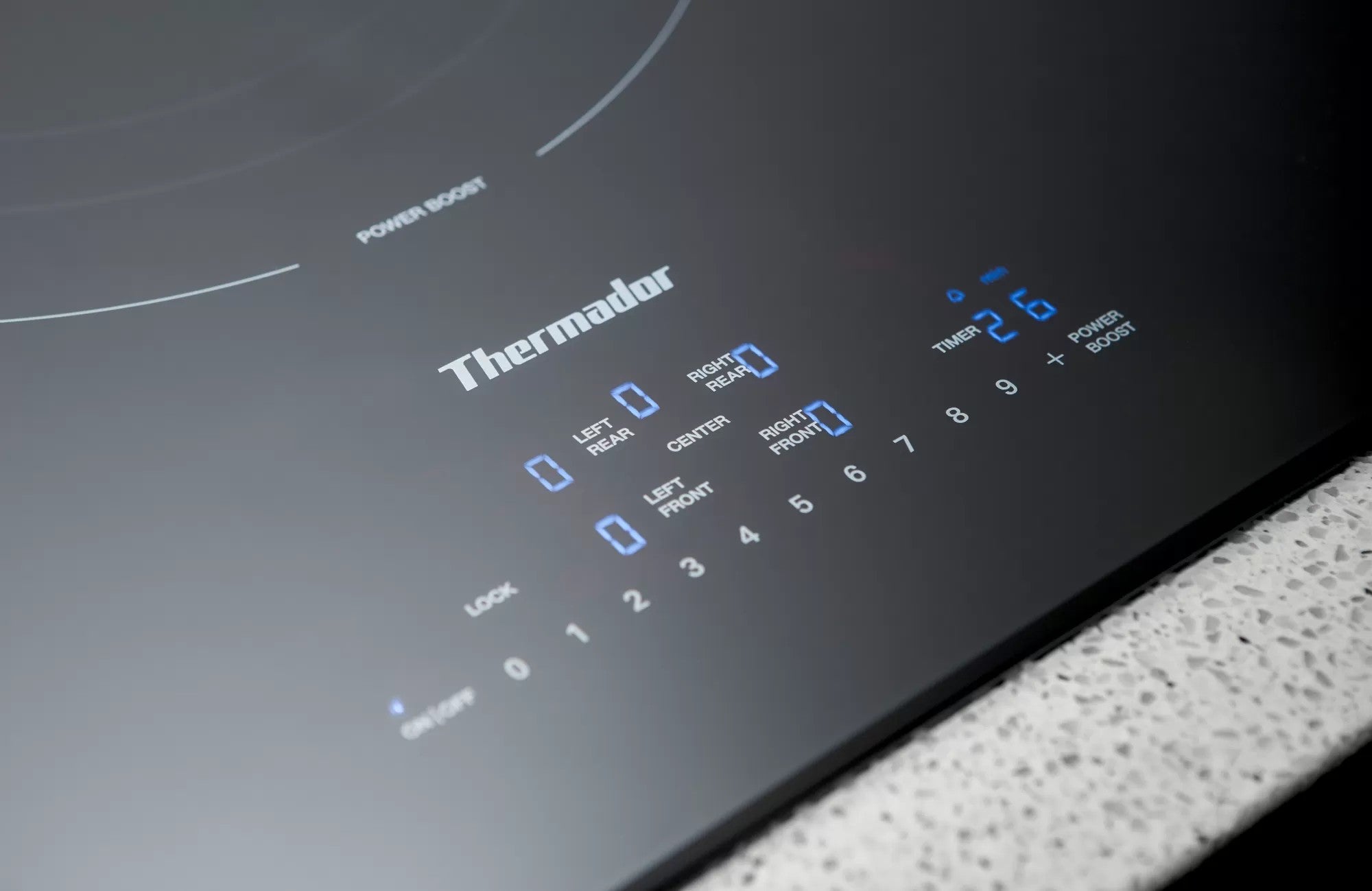 Thermador - 37 Inch Induction Cooktop in Black - CIT365YB