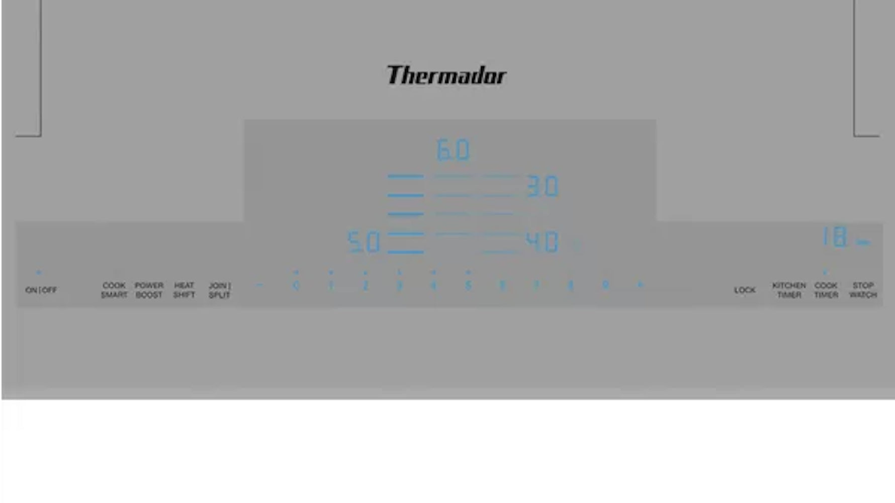 Thermador - 37 Inch Induction Cooktop in Grey - CIT367TG