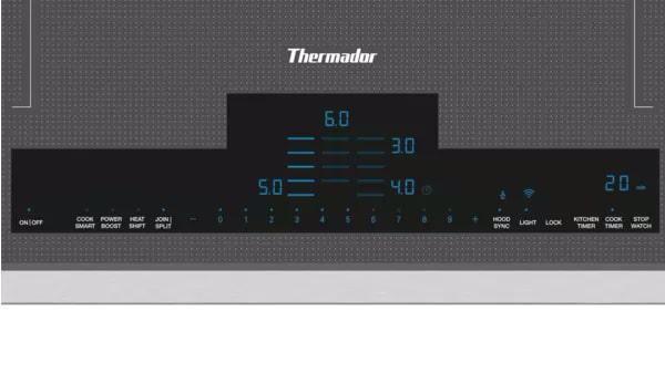 Thermador - 37 inch wide Induction Cooktop in Grey - CIT367XMS