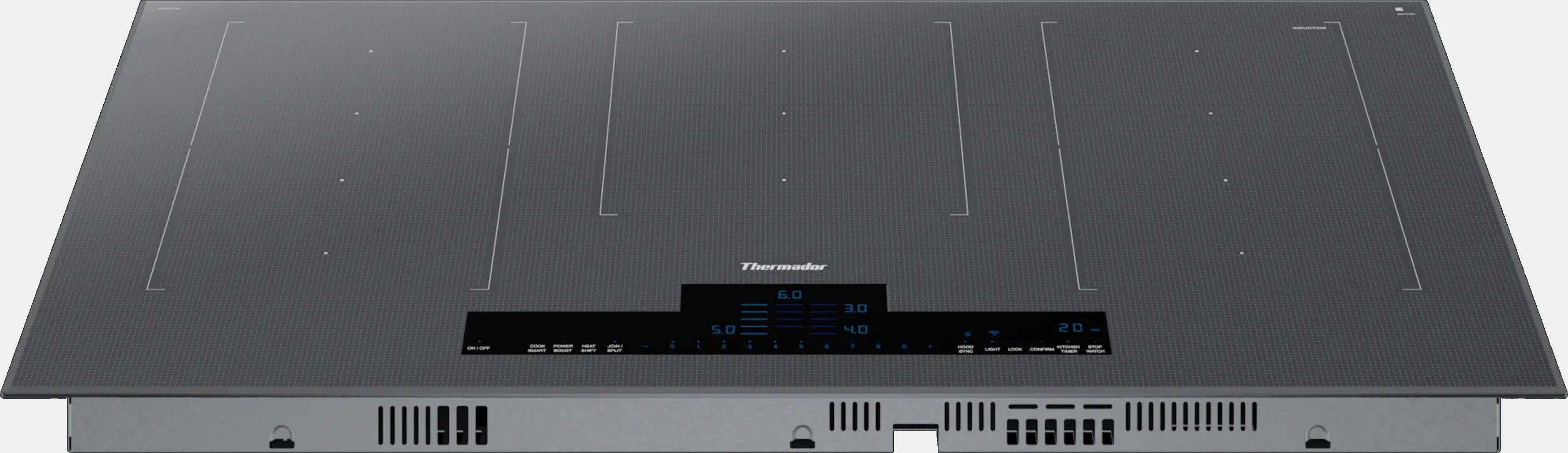 Thermador - 37 Inch Induction Cooktop in Silver - CIT367YM