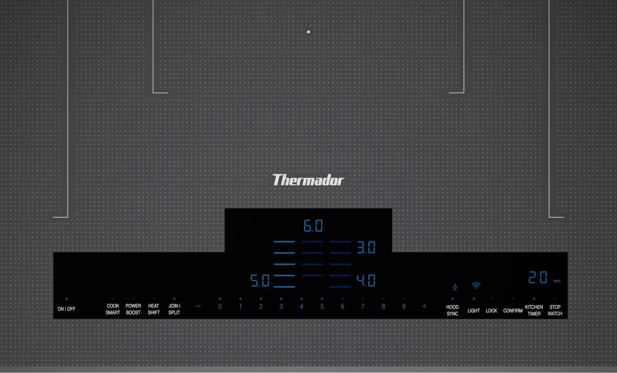Thermador - 37 Inch Induction Cooktop in Silver - CIT367YM