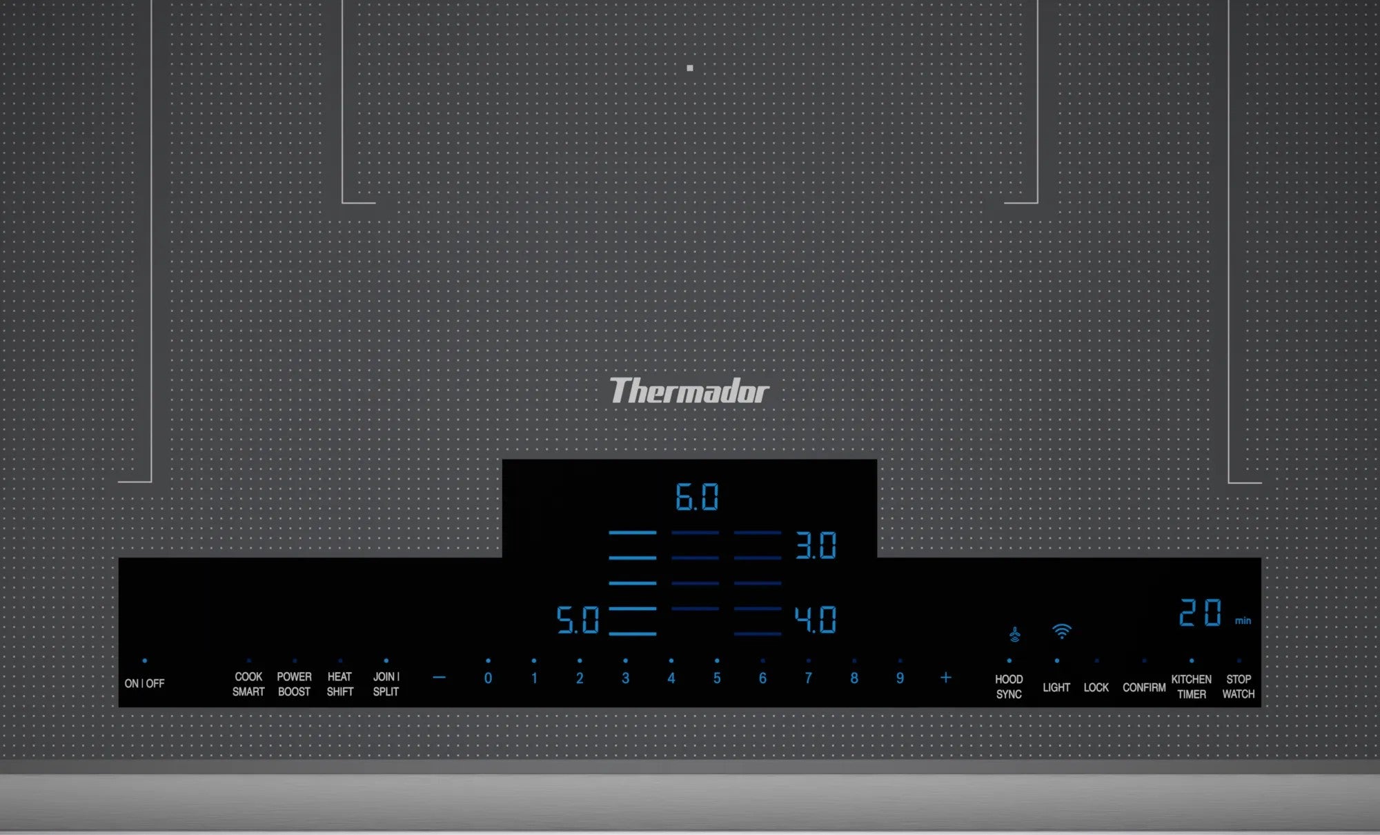 Thermador - 37 Inch Induction Cooktop in Silver - CIT367YMS
