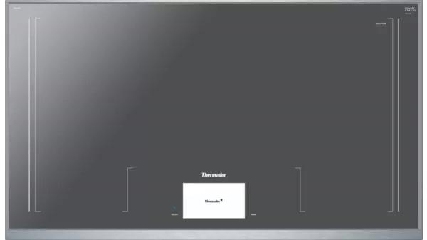 Thermador - 37 inch wide Induction Cooktop in Grey - CIT36XWB