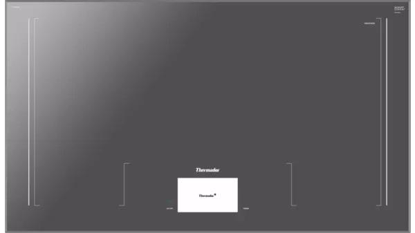 Thermador - 37 inch wide Induction Cooktop in Grey - CIT36XWBB
