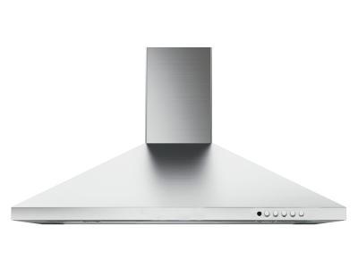 Faber - 36 Inch 300 CFM Wall Mount and Chimney Range Vent in Stainless - CLAS36SS300-B