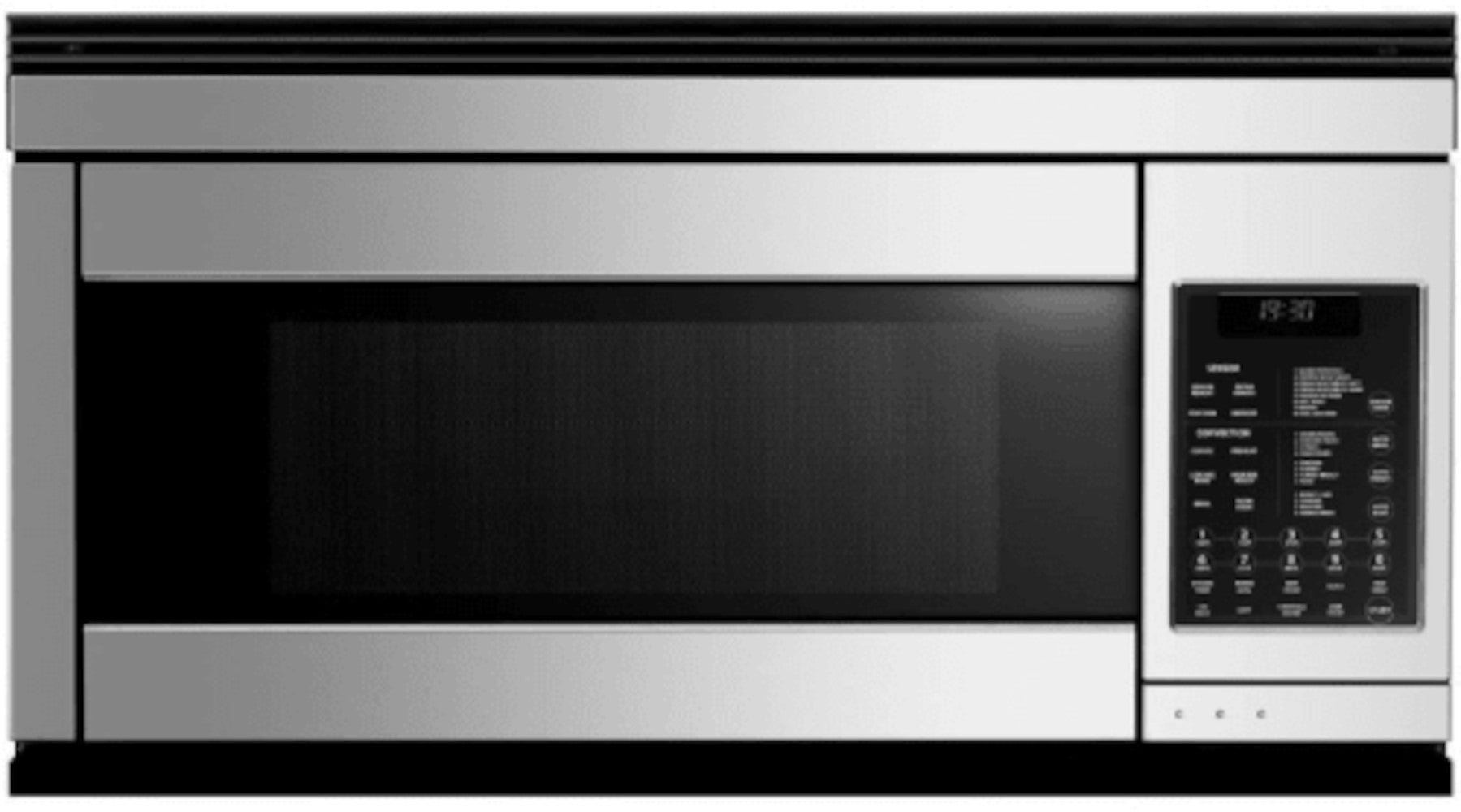 Fisher Paykel - 1.1 cu. Ft Over the range Microwave in Stainless - CMOH30SS-3T