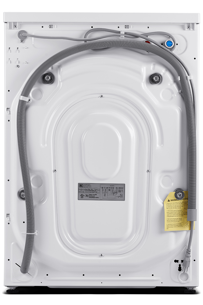 Porter & Charles - 2.7 cu. Ft Front Load Combination Washer/Dryer in White - COMBI-110