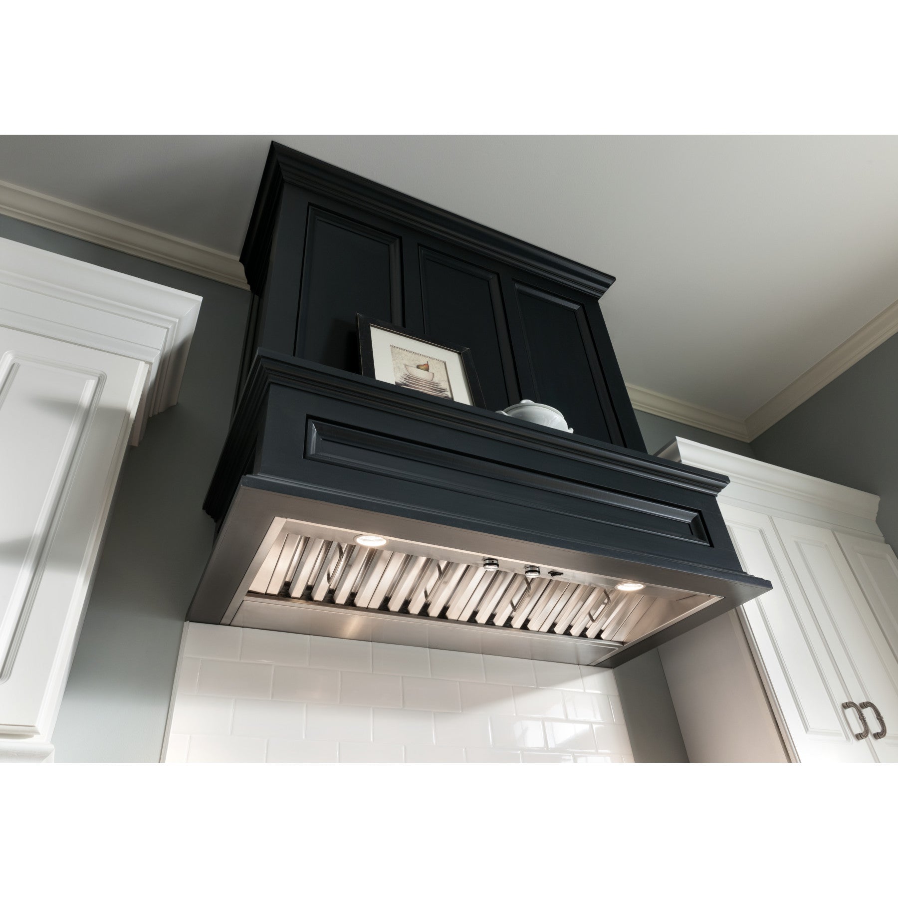 Best - 28.38 Inch 290 CFM Blower & Insert Vent in Stainless - CP34I309SB