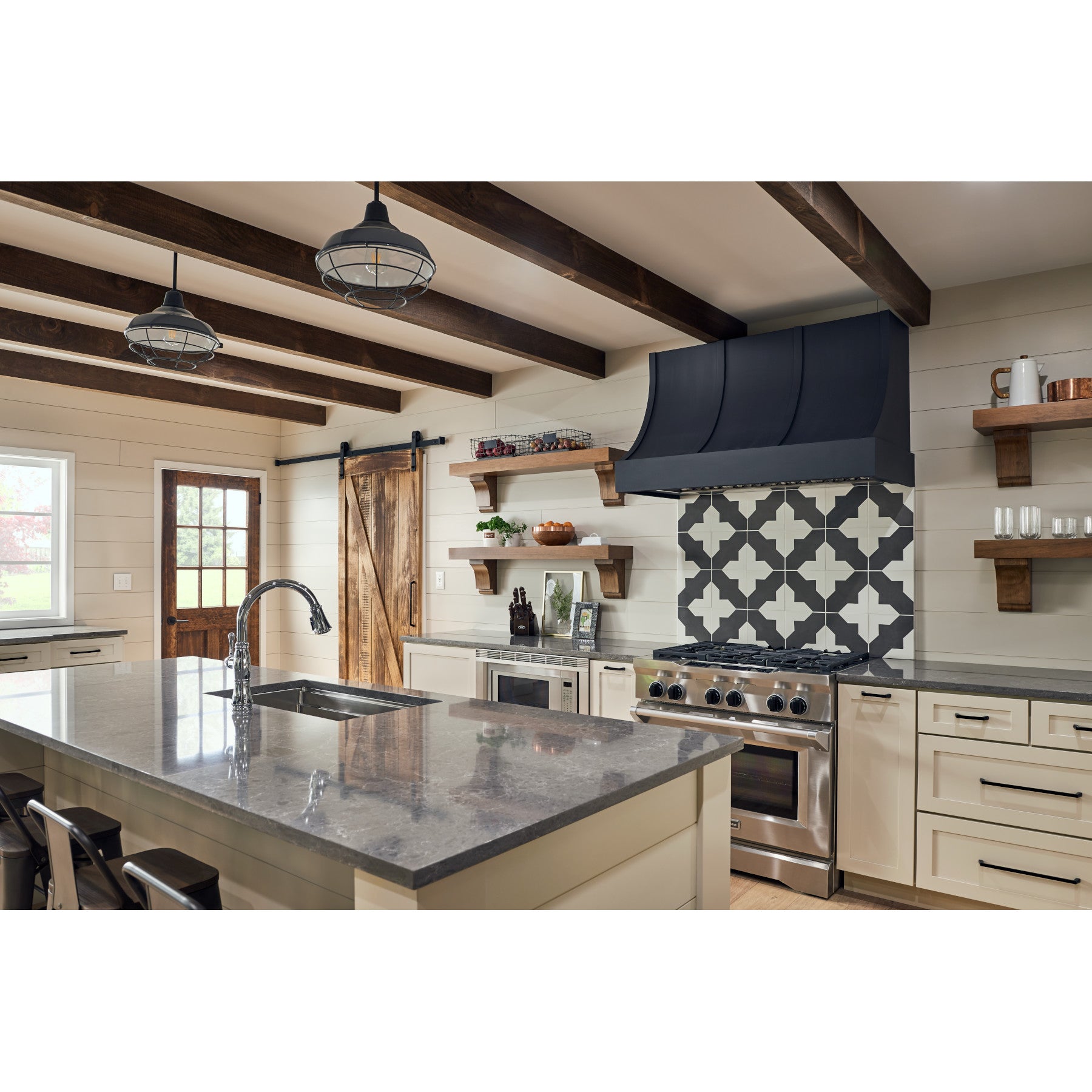 Best - 46.38 Inch 1500 CFM Blower & Insert Vent in Stainless - CP57IQT489SB