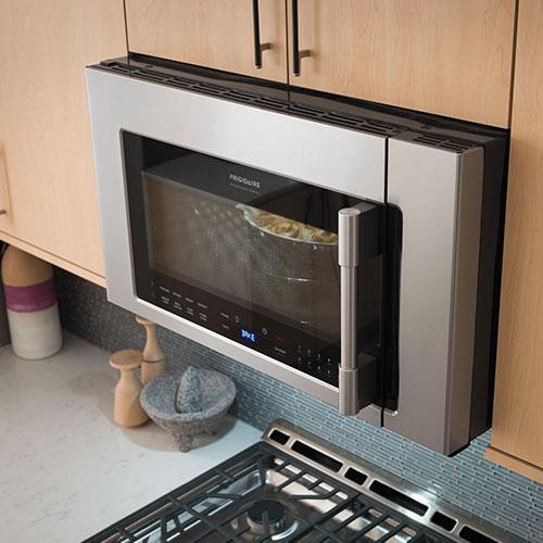 Frigidaire Pro - 1.8 cu. Ft Over the range Microwave in Stainless Steel - CPBM3077RF
