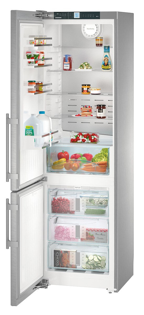 Liebherr - 23.625 Inch 12.7 cu. ft Bottom Mount Refrigerator in Stainless - CS1321