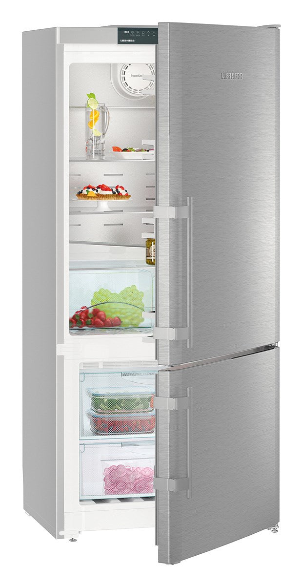 Liebherr - 29.5625 Inch 12.8 cu. ft Bottom Mount Refrigerator in Stainless - CS1400R