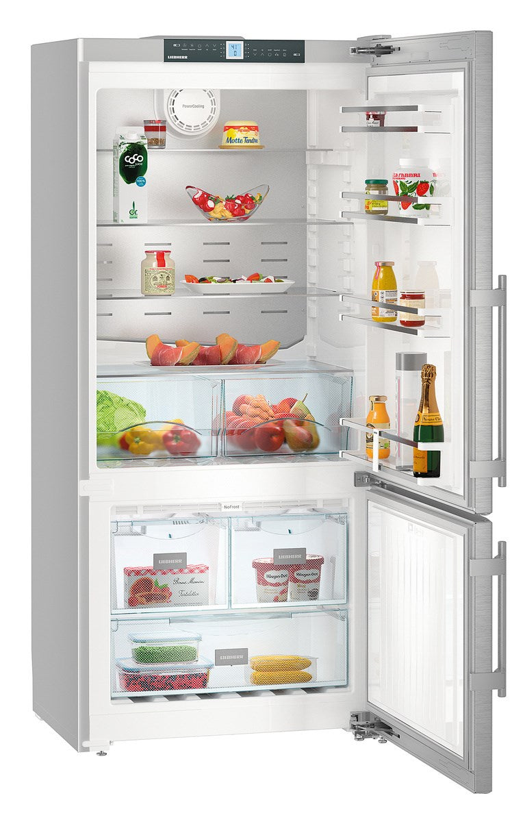 Liebherr - 29.5625 Inch 12.8 cu. ft Bottom Mount Refrigerator in Stainless - CS1400R-IM