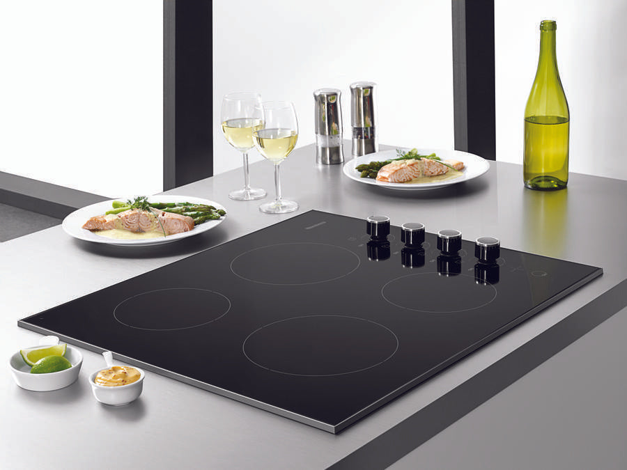 Blomberg - 24.171875 inch wide Electric Cooktop in Black - CTE24402