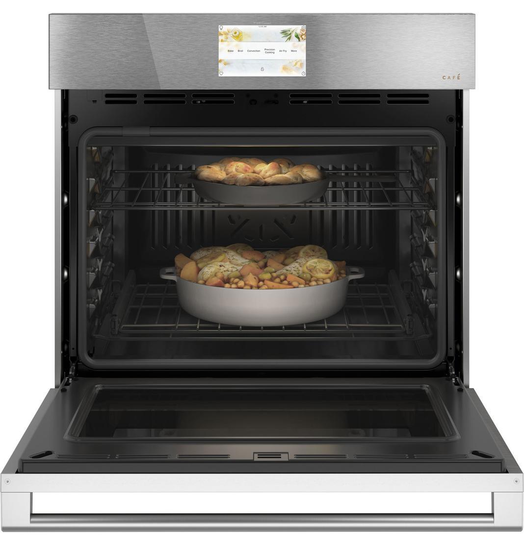 Café - 5 cu. ft Single Wall Oven in Platinum - CTS70DM2NS5