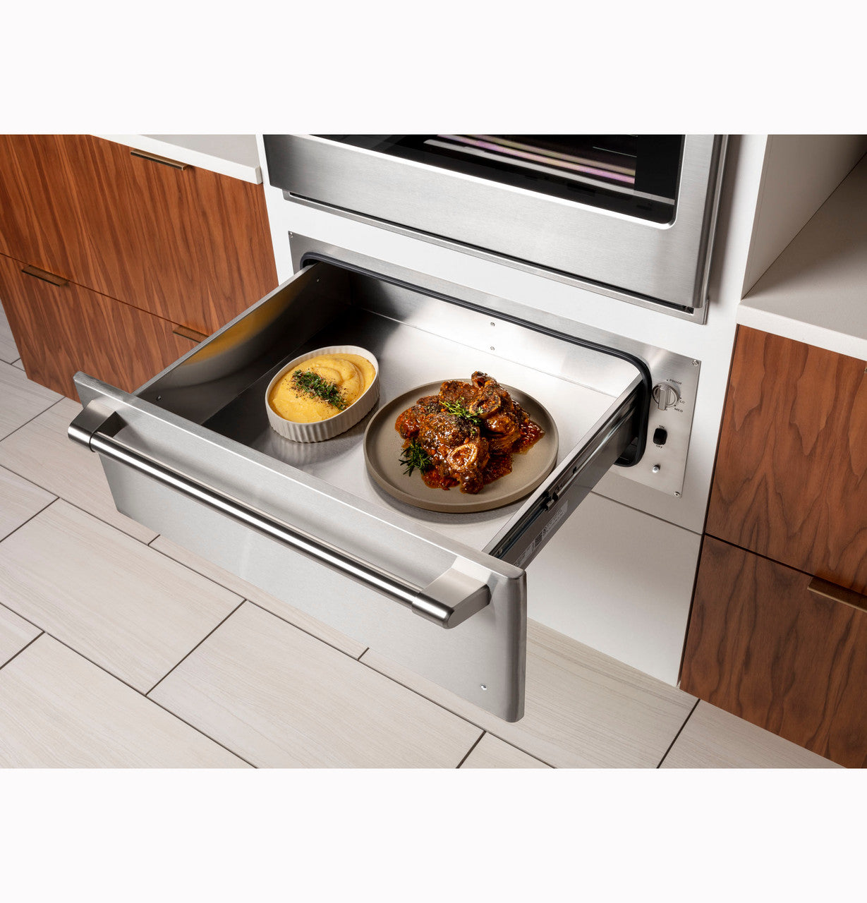 Café - 1.9 cu. ft Warming Drawer in Stainless - CTW900P2PS1