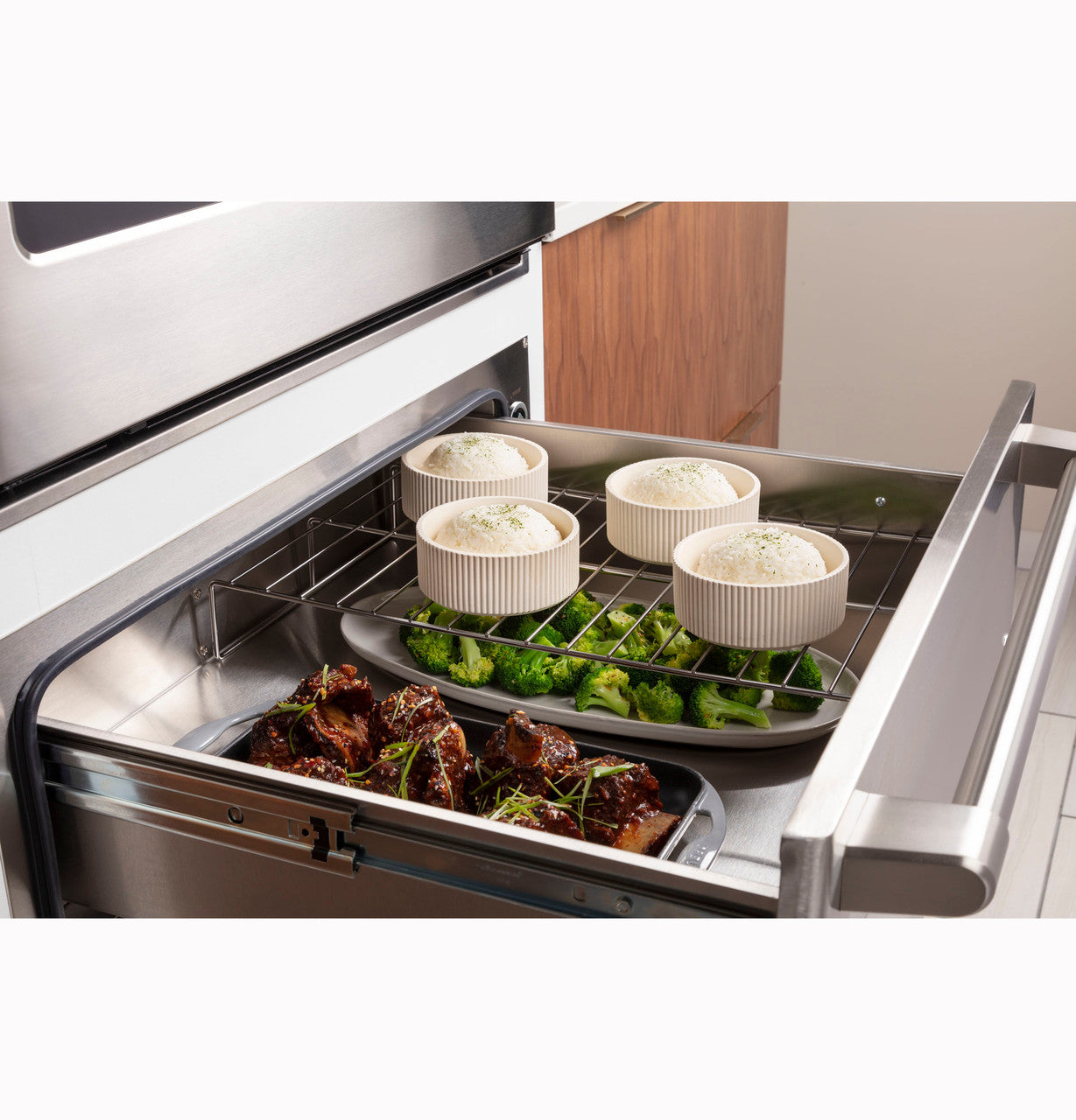 Café - 1.9 cu. ft Warming Drawer in White - CTW900P4PW2