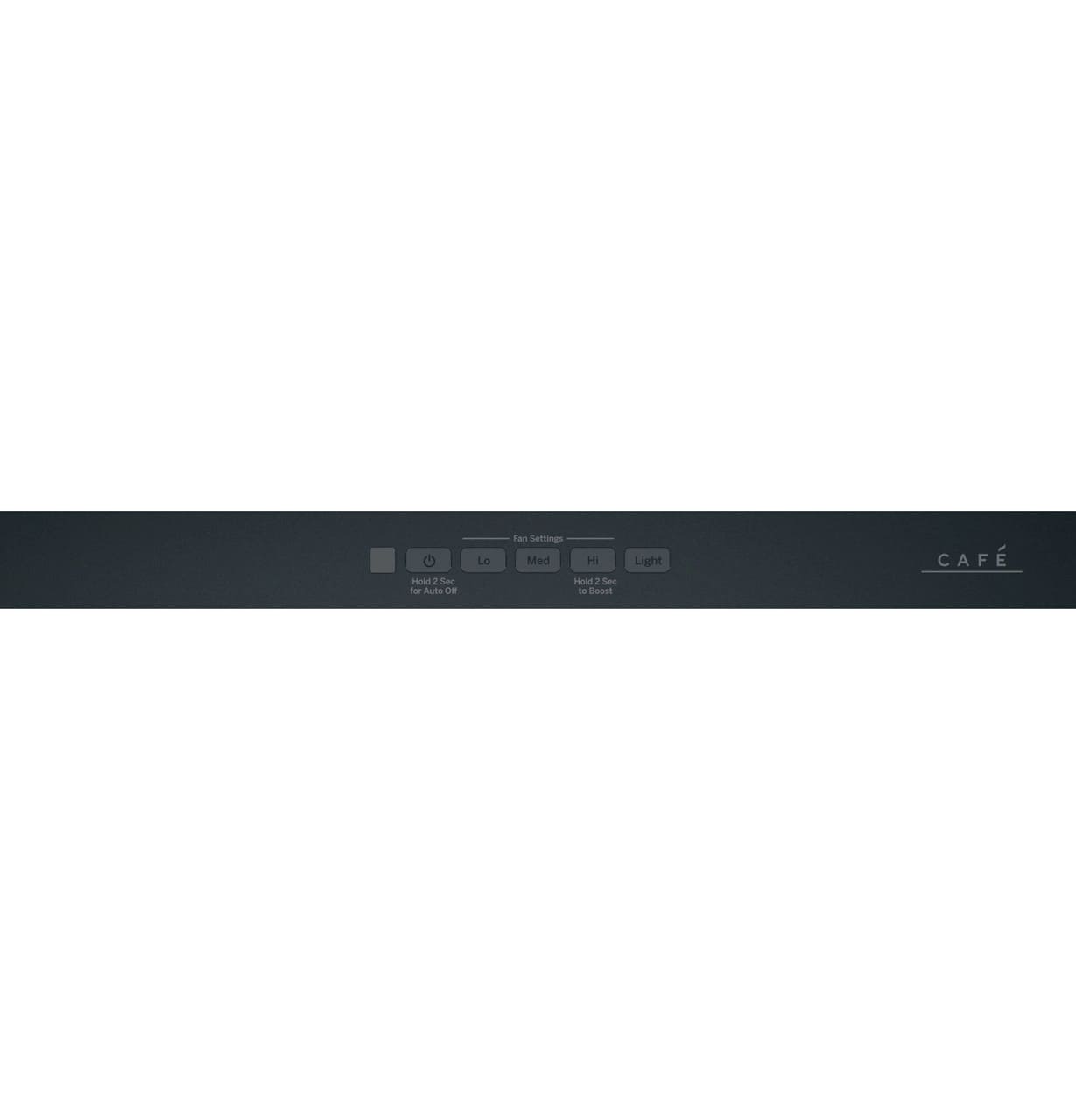 Café - 30 Inch 350 CFM Wall Mount and Chimney Range Vent in Black - CVW73013MDS