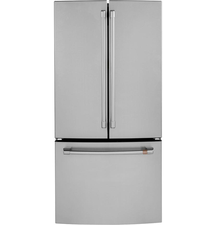 Café - 32.75 Inch 18.6 cu. ft French Door Refrigerator in Stainless - CWE19SP2NS1