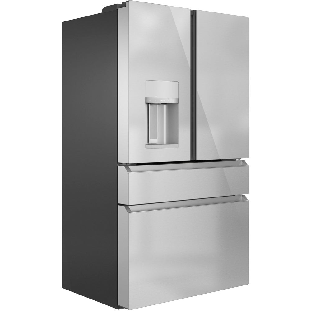 Cafe - 35.6 Inch 22.3 cu. ft French Door Refrigerator in Silver - CXE22DM5PS5
