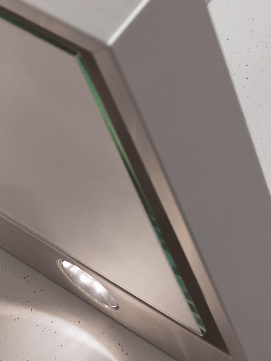 Miele - 35.375 Inch 625 CFM Wall Mount and Chimney Range Vent in Stainless - DA6596W