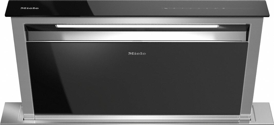 Miele - 36.125 Inch 500 CFM or 1000 CFM with Optional Internal/External Downdraft Vent in Stainless - DA6891