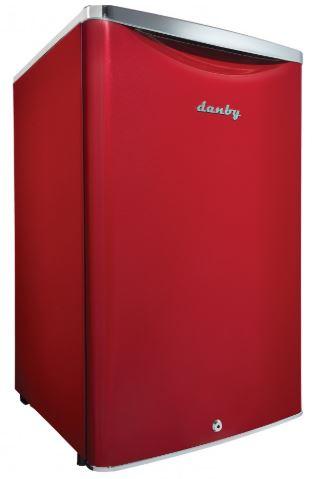 Danby - 20.75 Inch 4.4 cu. ft Mini Fridge Refrigerator in Red - DAR044A6LDB