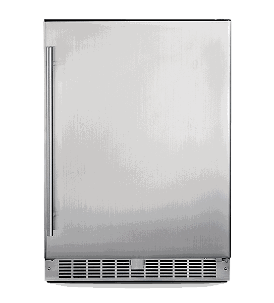 Silhouette - 23.82 Inch 5.5 cu. ft Built In / Integrated Refrigerator in Stainless - DAR055D1BSSPR