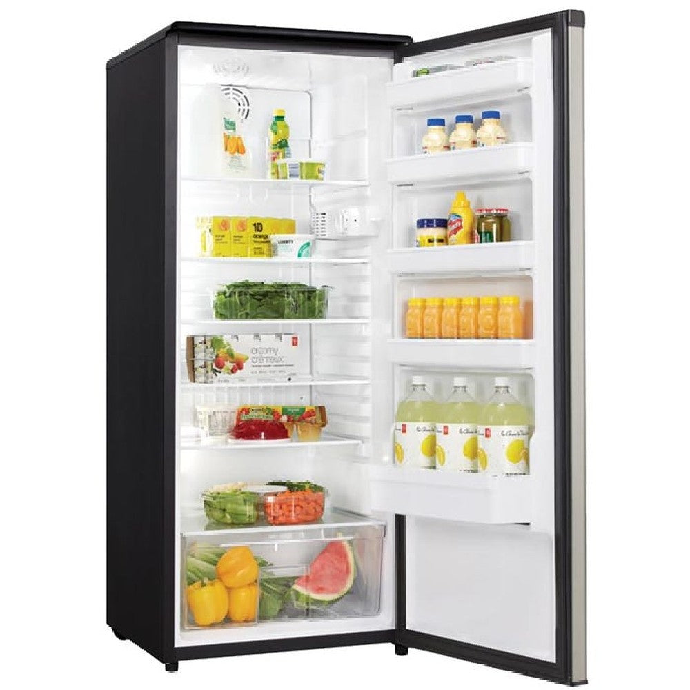 Danby - 23.9 Inch 11 cu. ft Mini Fridge Refrigerator in Stainless - DAR110A1BSLDD