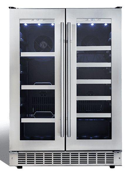 Silhouette - 23.82 Inch 4.7 cu. ft Built In / Integrated Refrigerator in Stainless - DBC047D2BSSPR