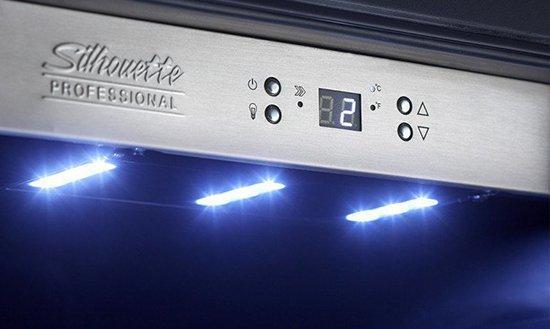 Silhouette - 23.82 Inch 5.3 cu. ft Built In / Integrated Refrigerator in Stainless - DBC056D2BSSPR