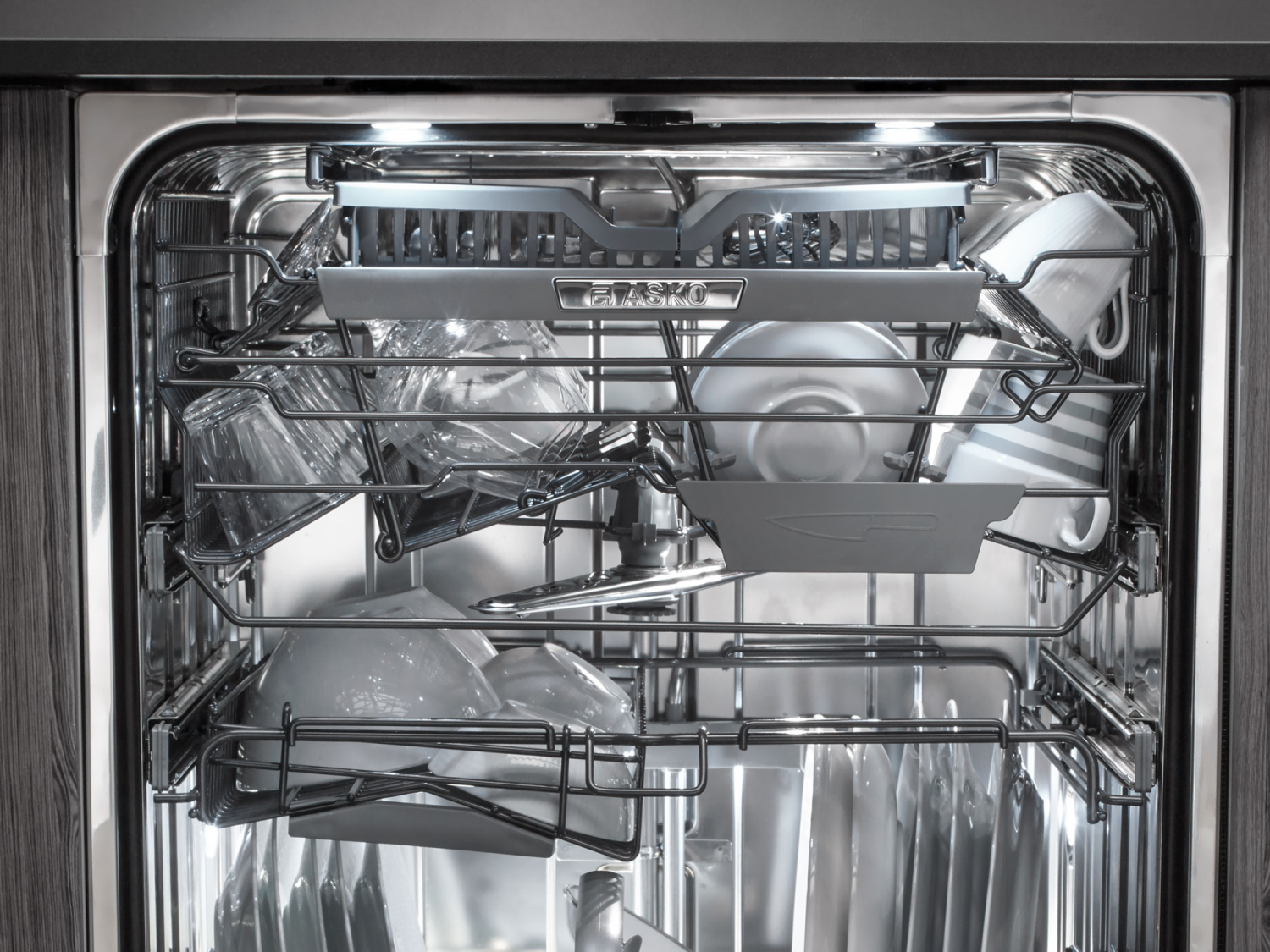 Asko - 40 dBA Built In Dishwasher in Stainless - DBI664PHXXLS