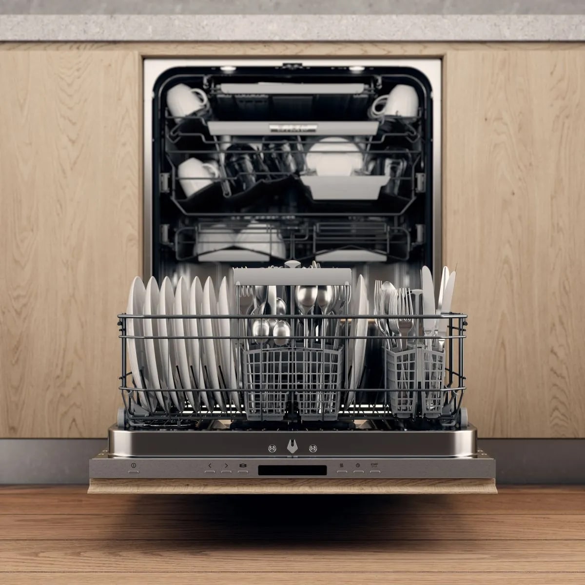 Asko - 40 dBA Built In Dishwasher in Stainless - DBI675PHXXLS