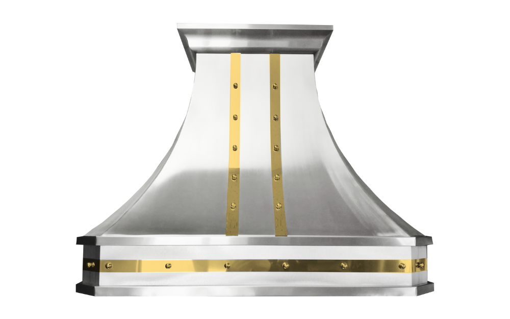 Cyclone - 35.75 Inch 1200 CFM Wall Mount and Chimney Range Vent in Stainless - DCB401236SSB