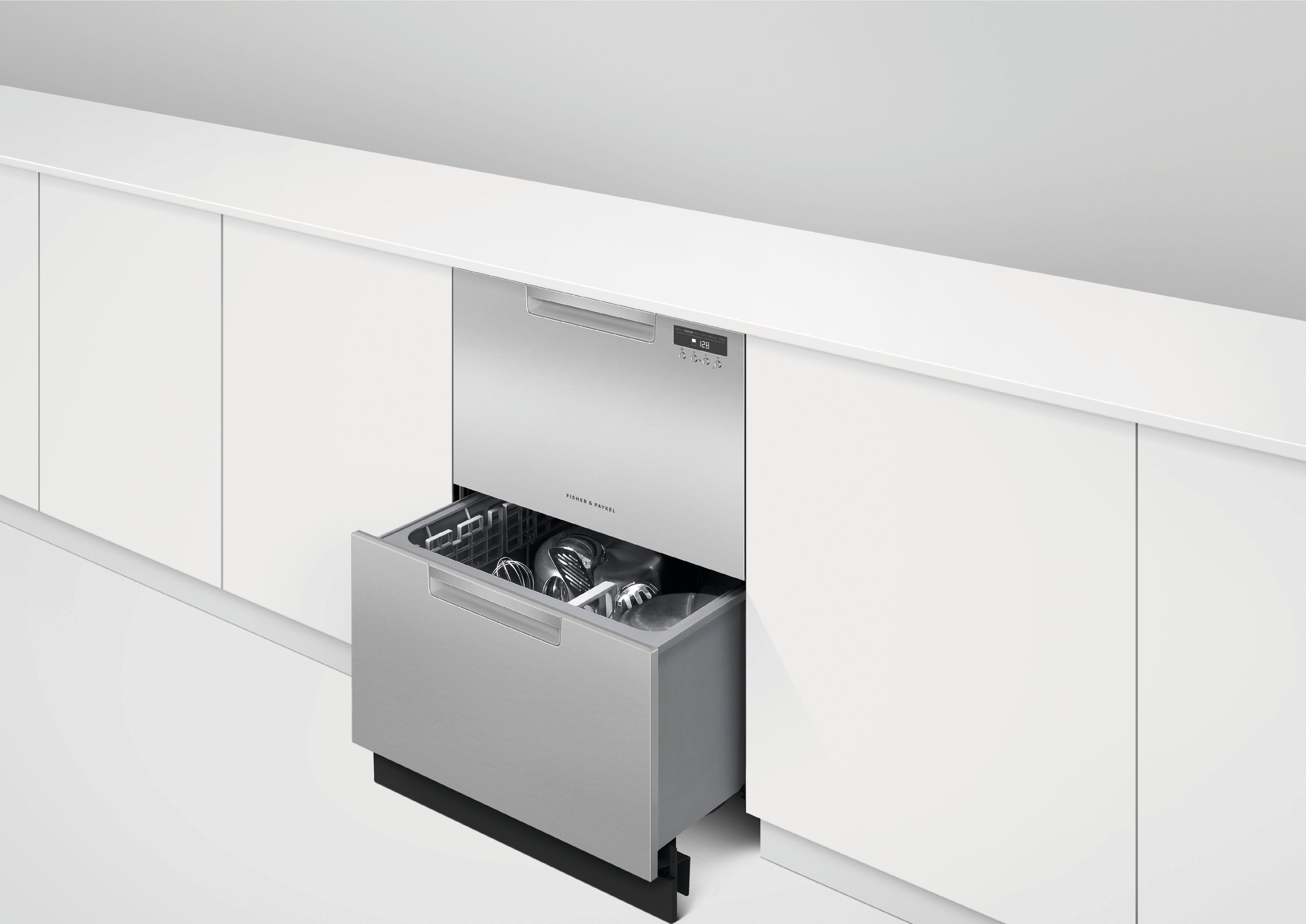 Fisher Paykel - 43 dBA Dish Drawer Dishwasher in Stainless - DD24DAX9 N