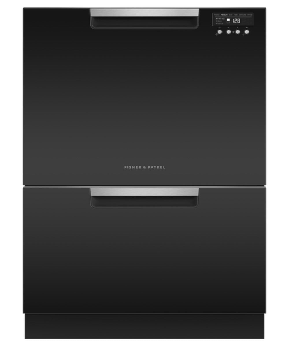 Fisher & Paykel - 42 dBA Dish Drawer Dishwasher in Black - DD24DCTB9 N