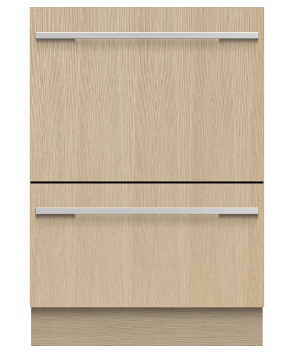 Fisher & Paykel - 43 dBA Dish Drawer Dishwasher in Panel Ready - DD24DHTI9 N